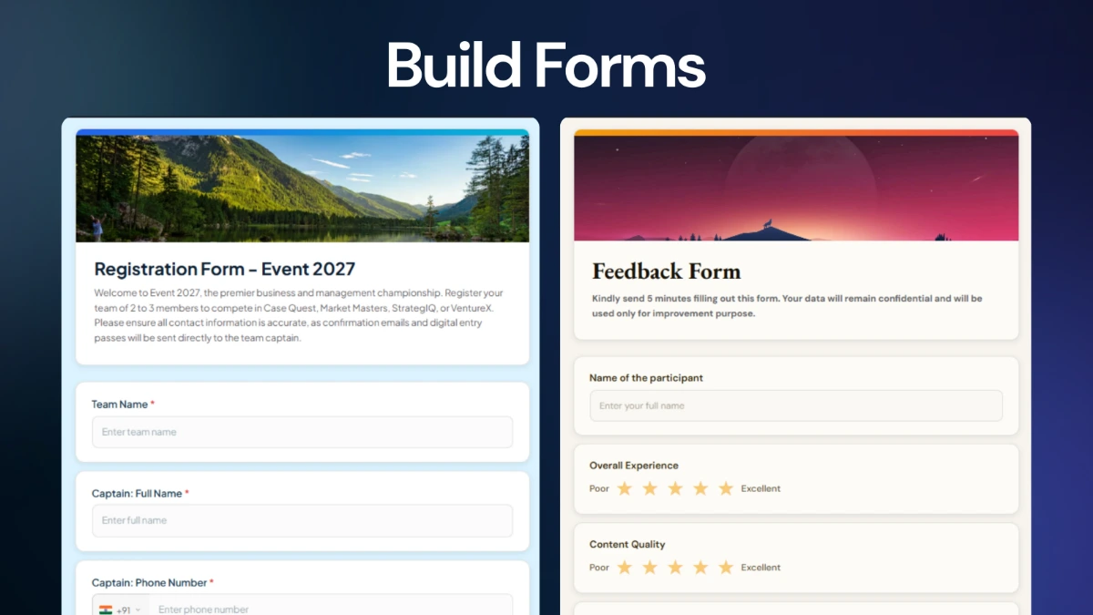 Gal Studio library and artifacts — created events grouped and ready